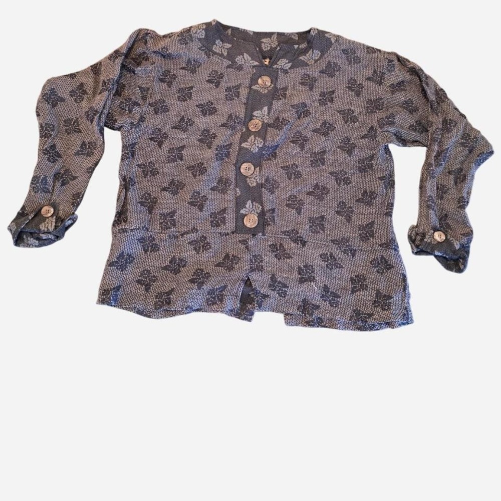 WOMENS‎ BLACK/TAN AVANT GARDE TOP WEARABLEART